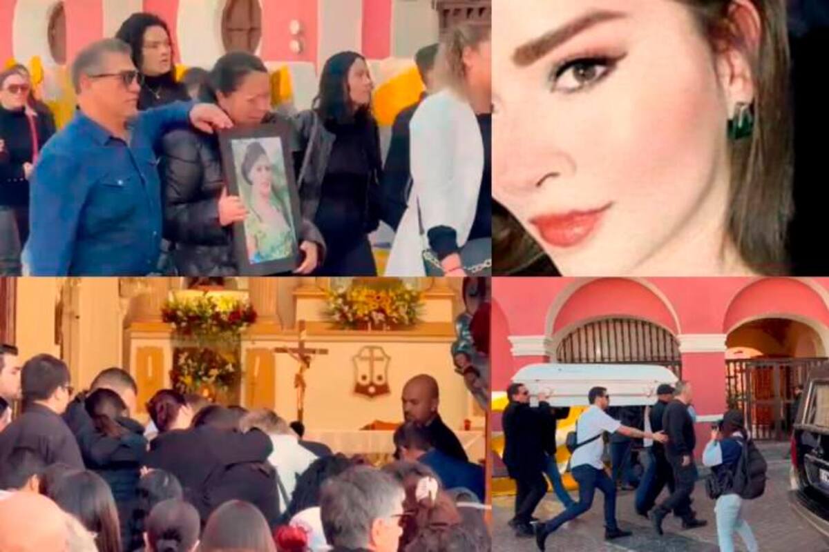La triste despedida de la exreina asesinada en masacre en México
