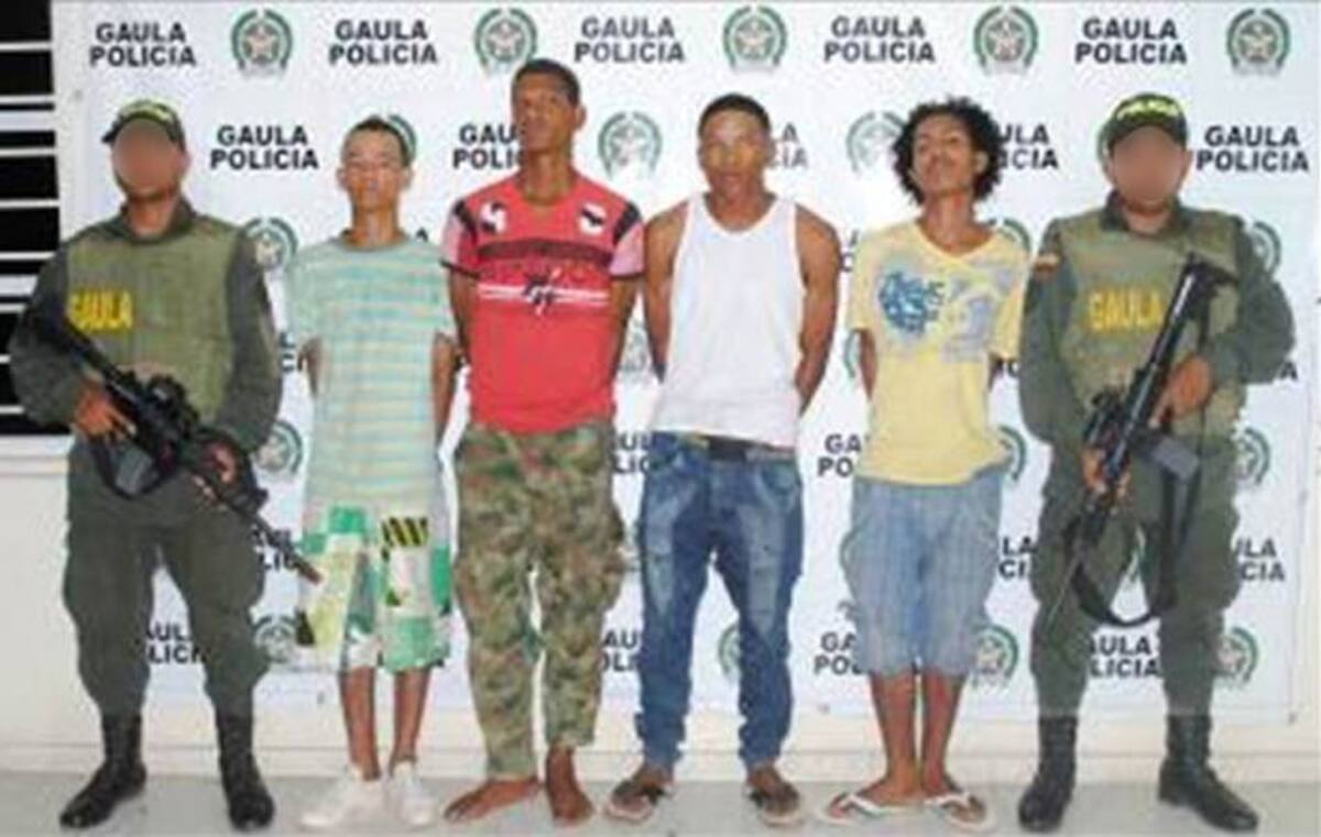 Banda delincuencial Los Jabones. CORTESÍA MECAR