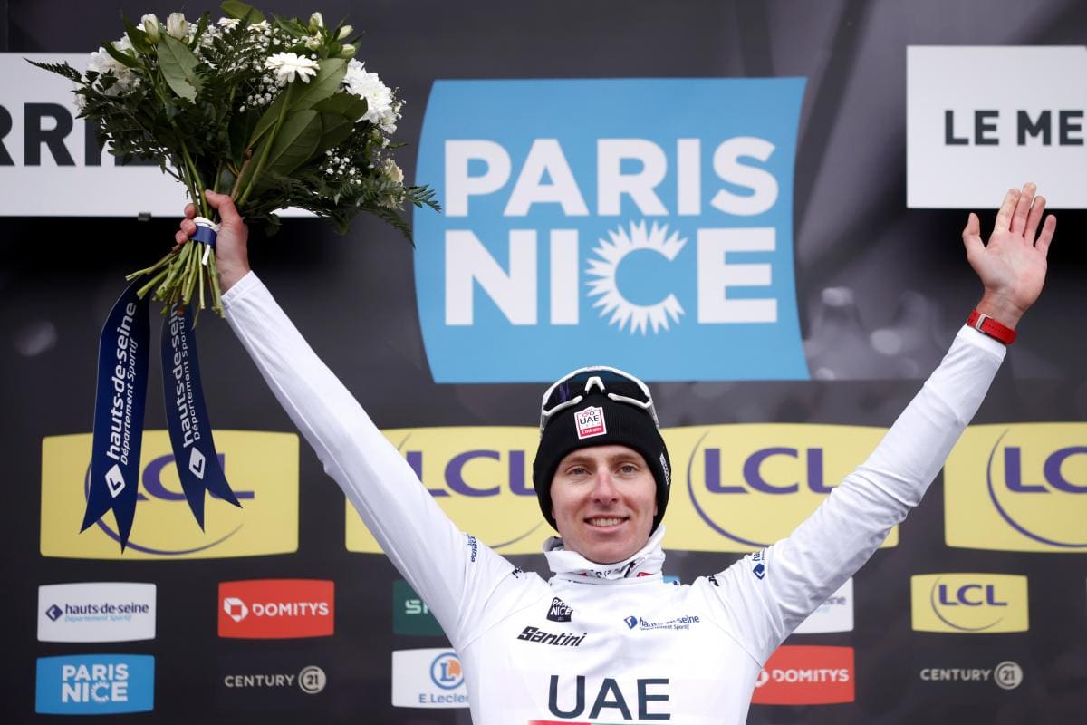 París-Niza: Pogacar le gana primera batalla a Vingegaard