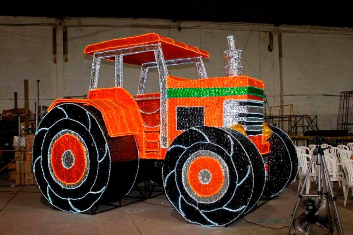 Tampoco lo quieren: habitantes de El Country rechazan tractor navideño