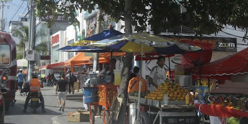 La Castellana se está quedando sin espacio público