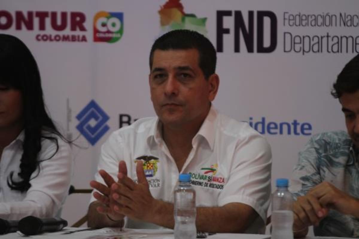 Dumek Turbay, gobernador de Bolívar.