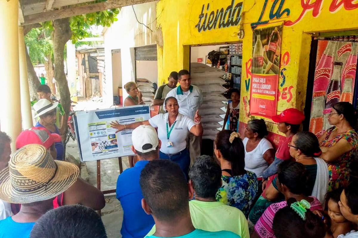 Electricaribe dice que capacitó a 267 mil personas en el buen uso de la energía