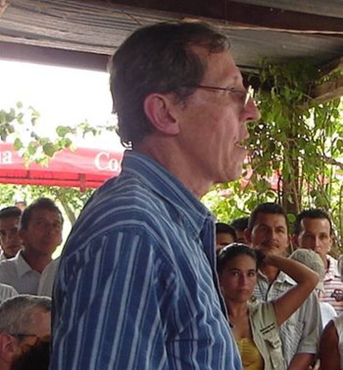 El senador Antonio Navarro Wolf estuvo en Montería.