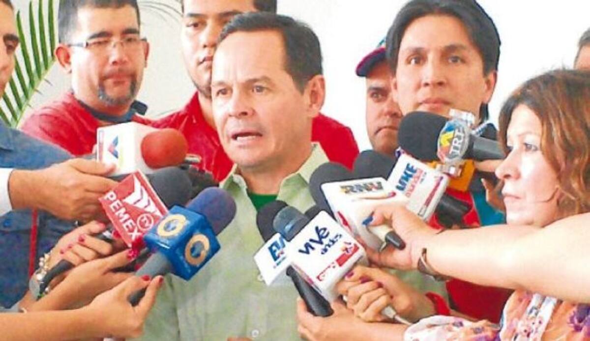 José Vielma Mora, gobernador del Táchira. COLPRENSA