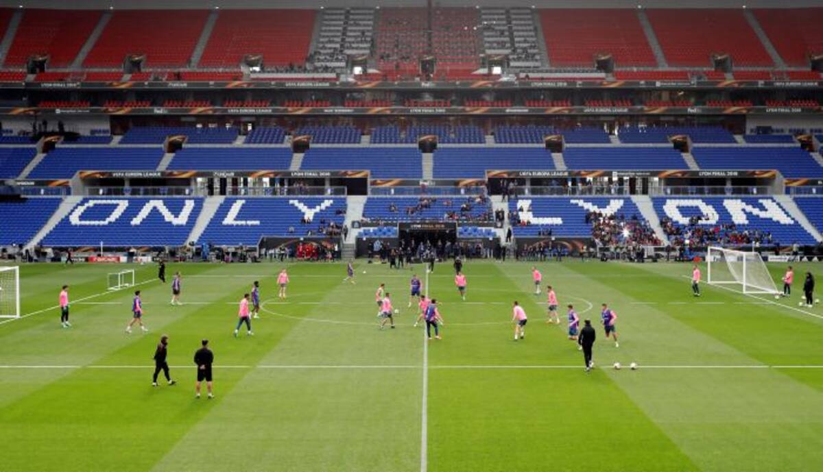 Atlético de Madrid y Marsella se miden en Lyon por la final de la Europa League. AP Laurent Cipriani