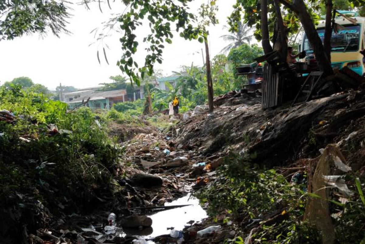 El Canal El Educador tiene 450 metros líneales. Erica Otero Brito- El Universal