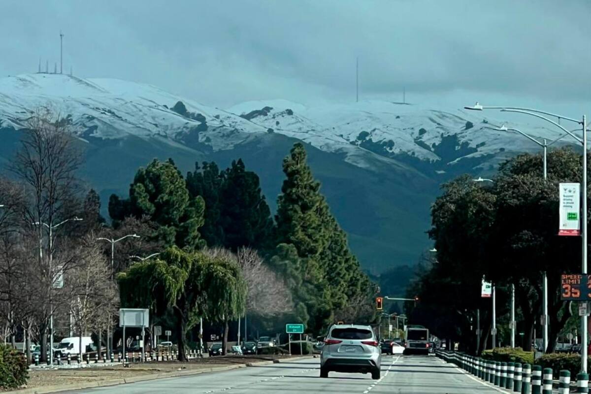 Alerta en California: ola de frío y vientos huracanados por tormenta Piper