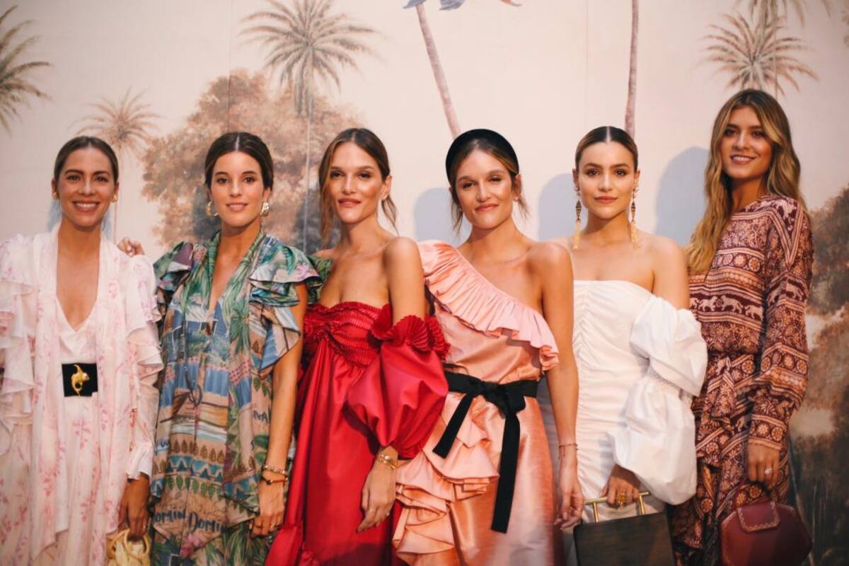 Claudia González, Flor Bordino, Amelia Ochoa, Elisa Ochoa, Nane Miller y Laura Tobón.