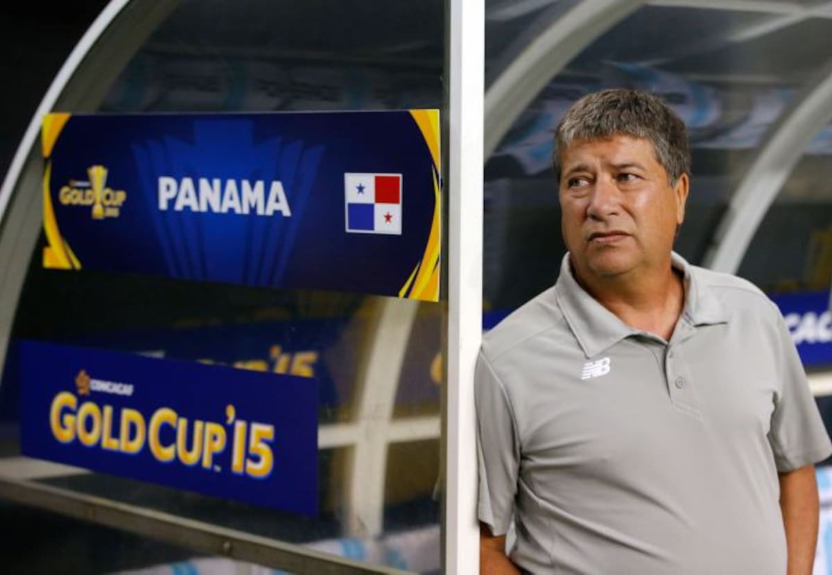 Hernán Darío 'Bolillo' Gómez, técnico de Panamá. AFP Kevin C. Cox