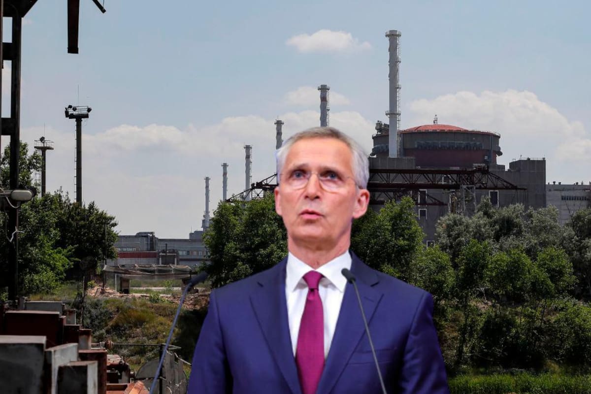 La OTAN pide a Rusia que no ataque la central de Zaporiyia