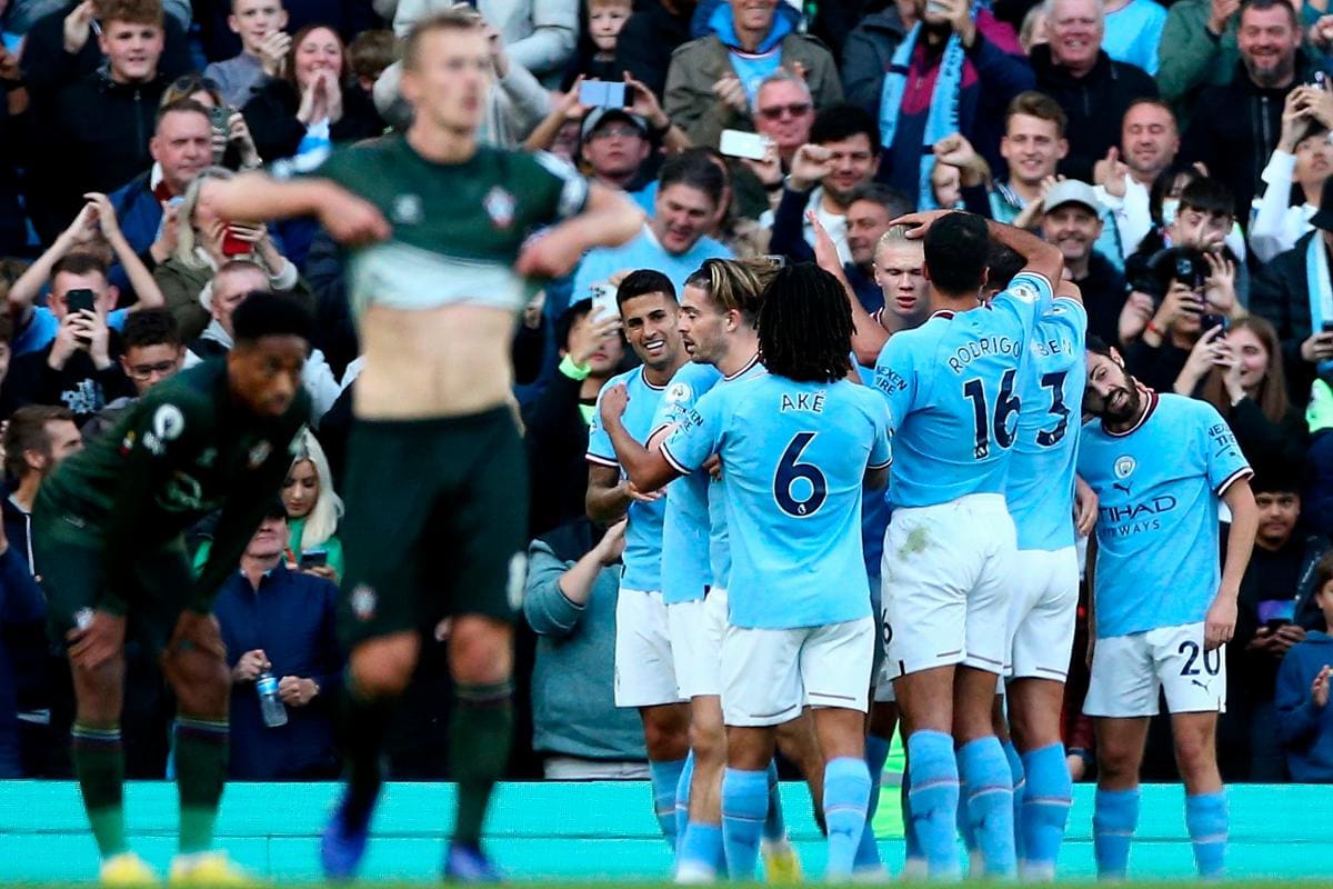 Ya parece mentira lo de Haaland: Otro gol y victoria para el City