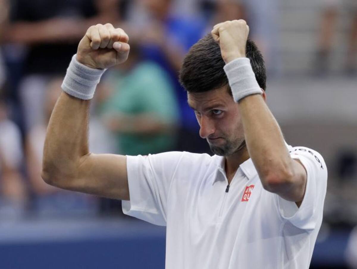 Novak Djokovic celebra su triunfo. AP Julio Cortez