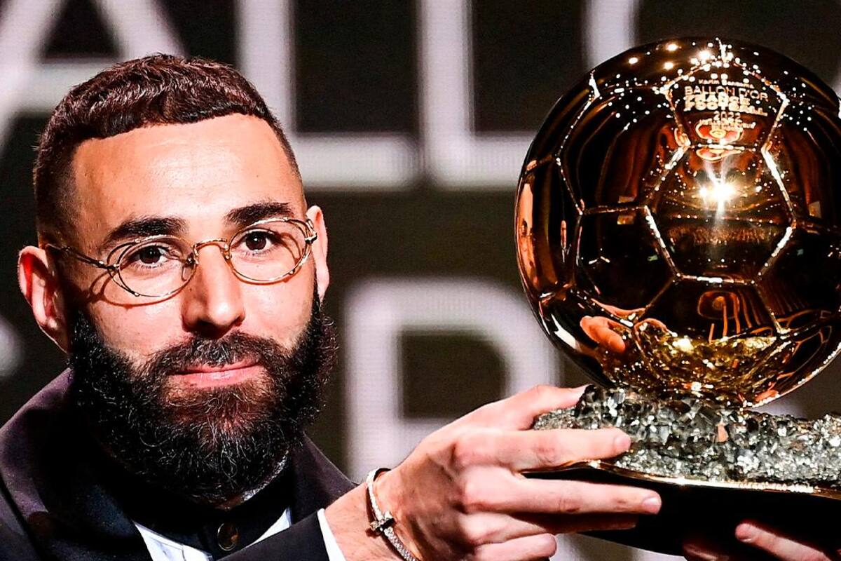 Atención: Karim Benzema es el nuevo Balón de Oro