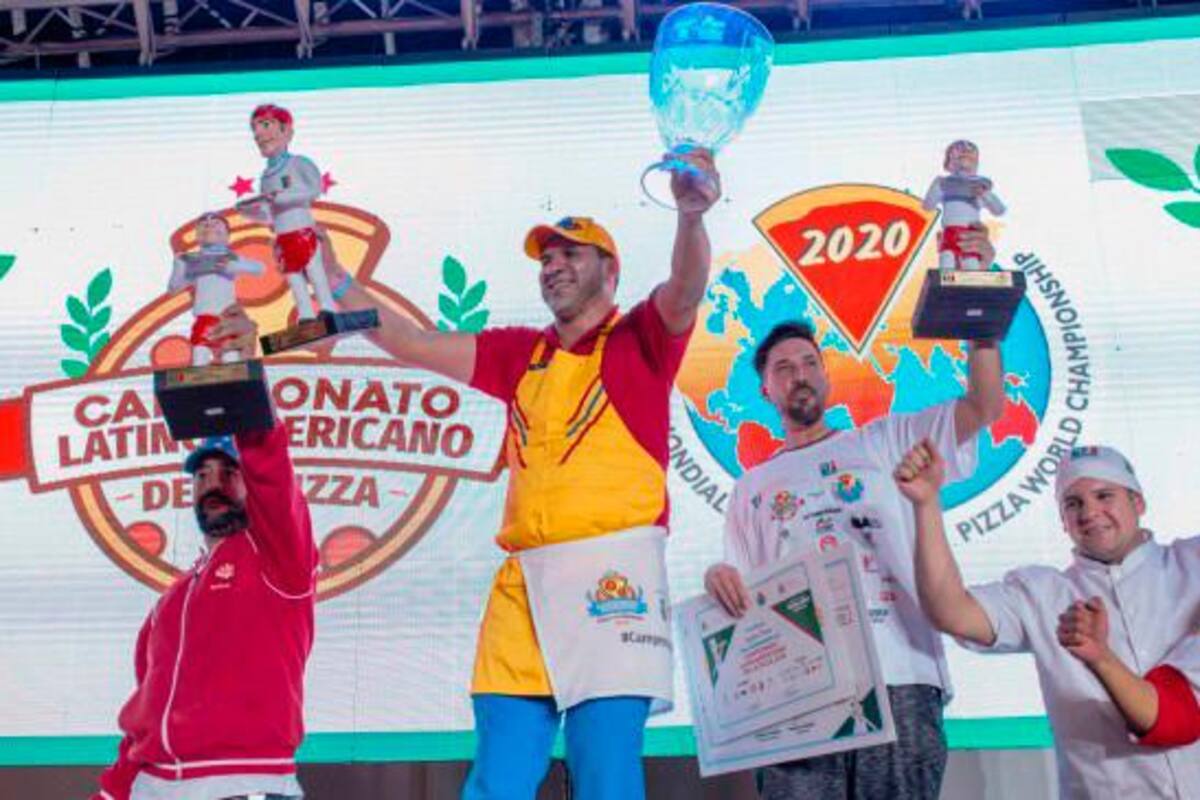 Un colombiano es el mejor pizzero de Latinoamérica
