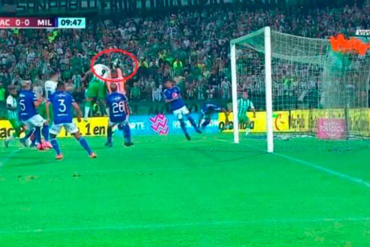 ¿El segundo gol anulado a Nacional ante Millonarios era válido?