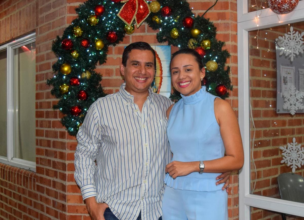 Rubén Miranda y Karen Martínez.
