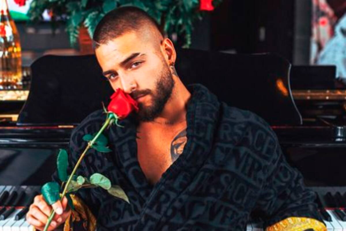 Maluma mostró las heridas en su rostro tras mordisco de un perro