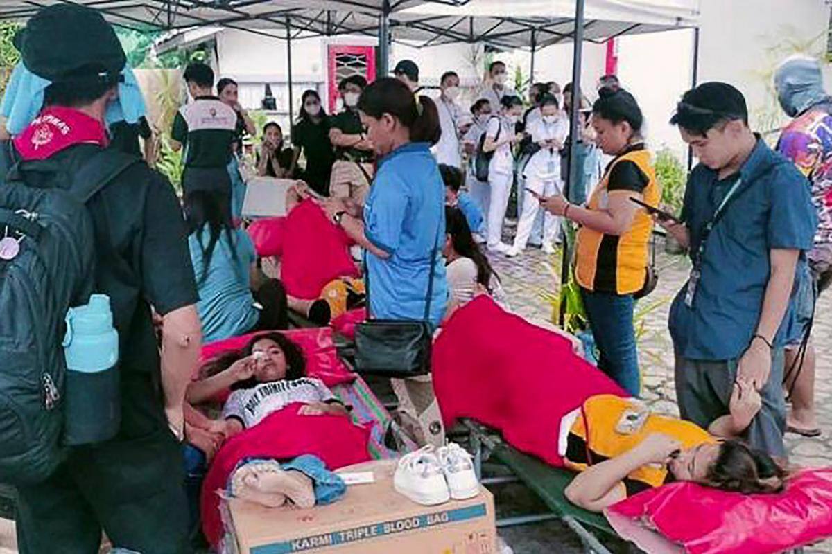 Más de siete personas murieron en un terremoto en Filipinas