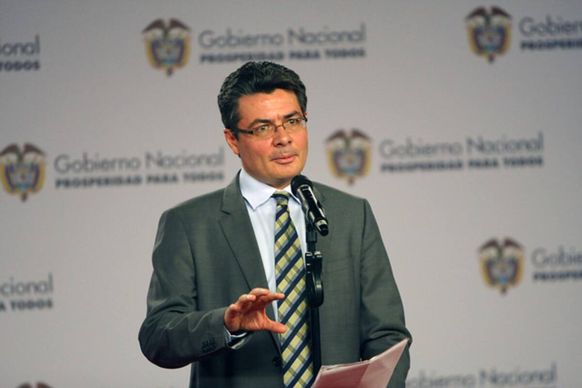 El ministro de Salud, Alejandro Gaviria COLPRENSA
