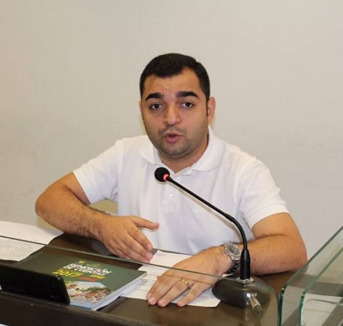 Manuel Berrío, diputado proponente del debate a la vía a Loma Arena-Santa Catalina. El Universal