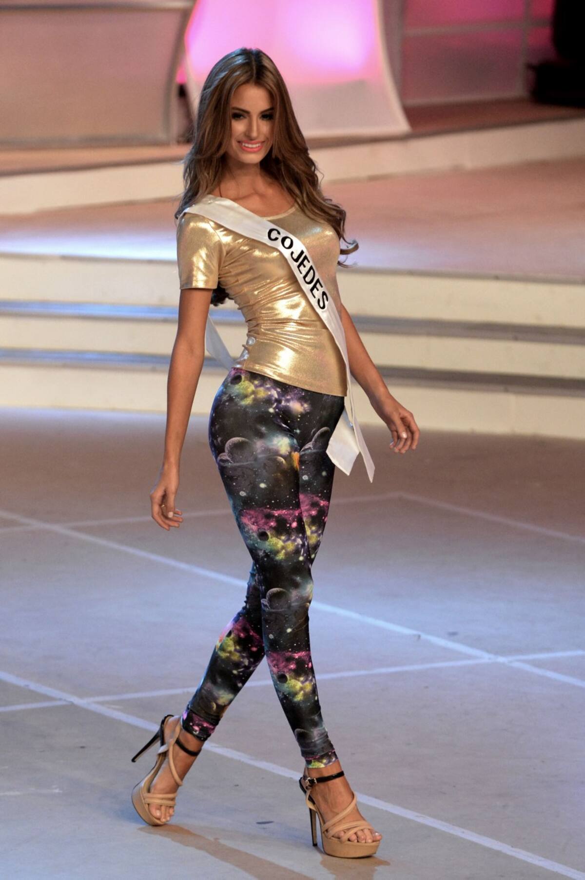 Isabella Arriga. AFP FEDERICO PARRA