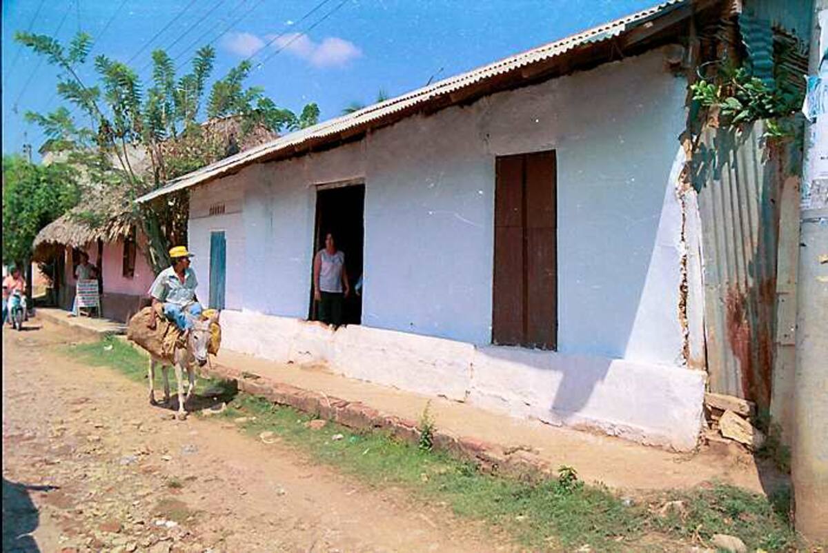 Casa natal de Lucho Bermúdez, en el Carmen de Bolívar. ARCHIVO EL UNIVERSAL