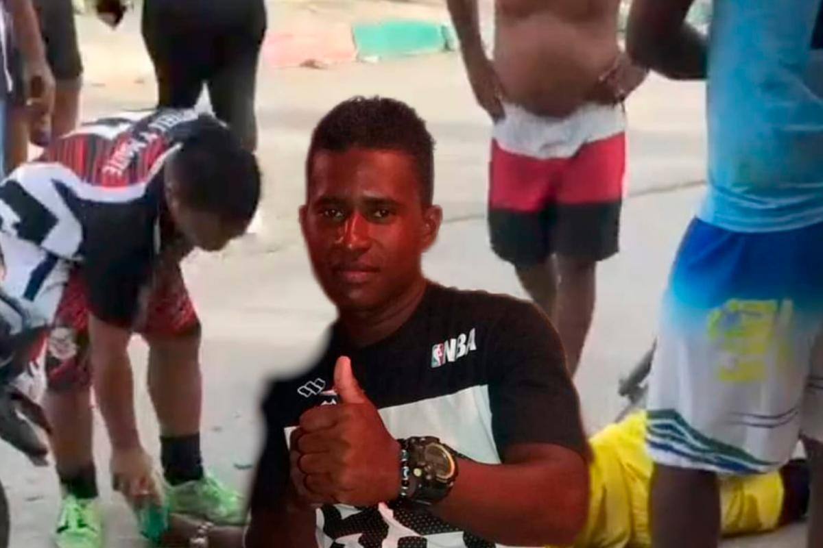 A Elkin lo mató un sicario después de jugar fútbol, en Piedra de Bolívar