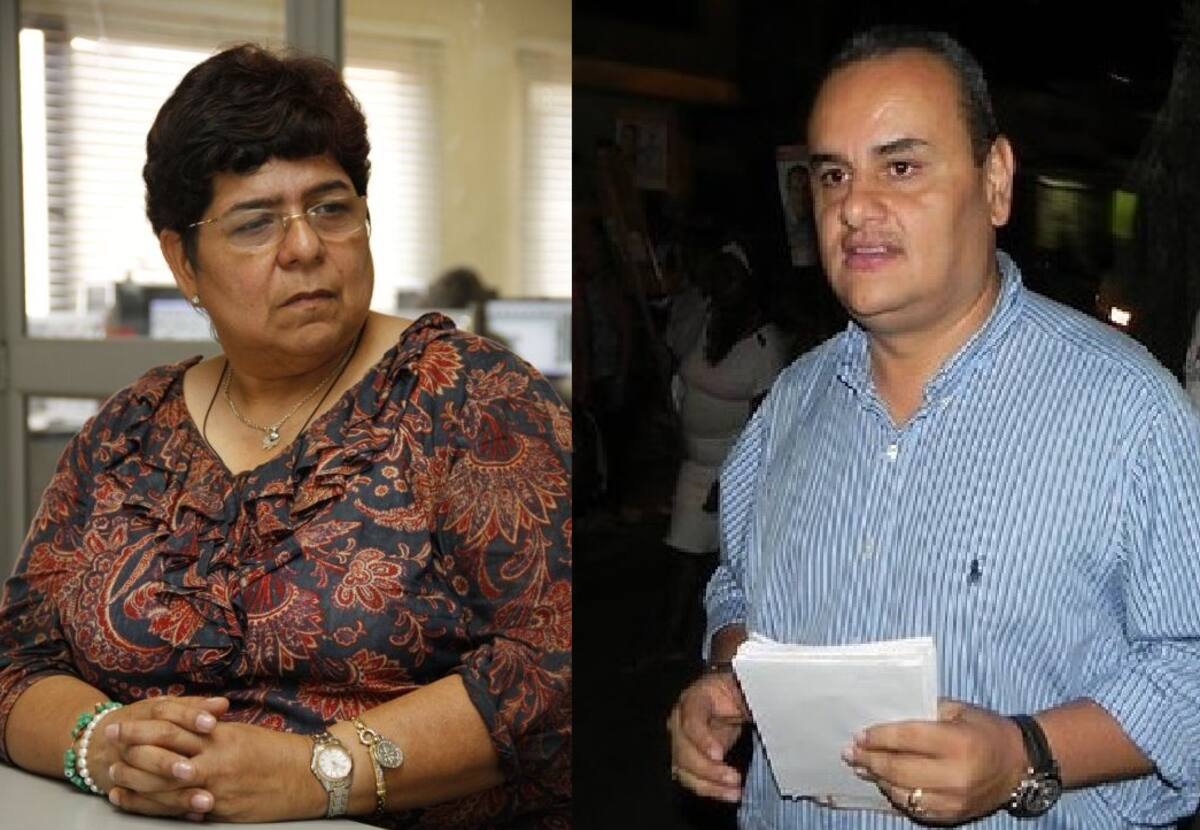 María del Socorro Bustamante y Moíses Orozco. EL UNIVERSAL Y COLPRENSA