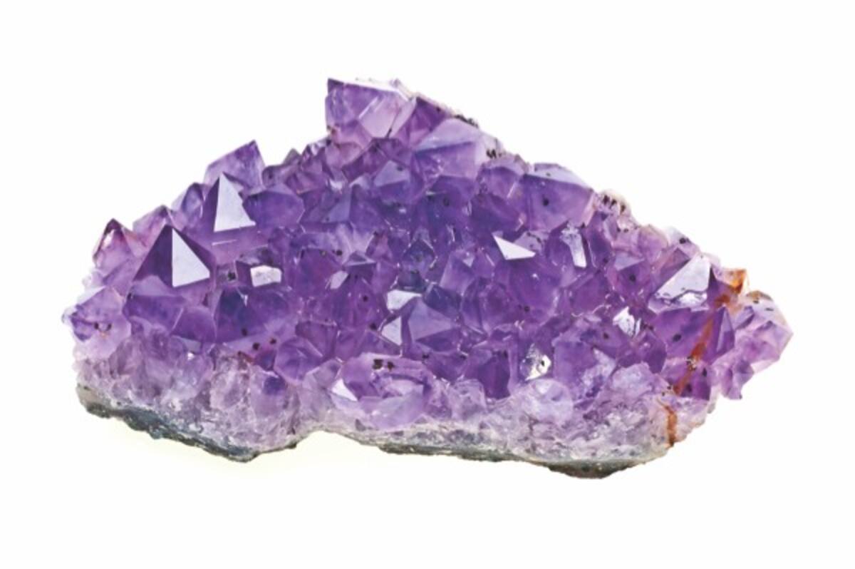 El cuarzo es conocido como "la piedra de la paz".