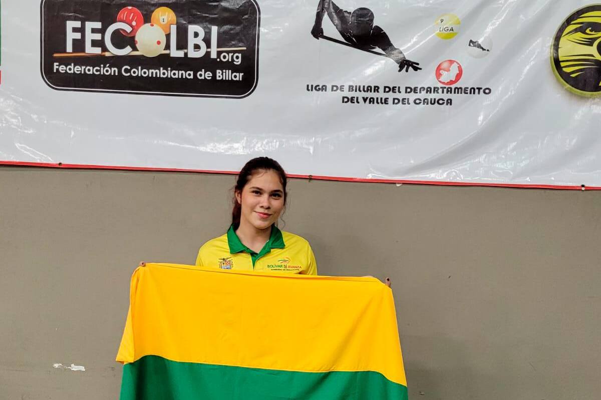 Bolívar gana oro, plata y bronce en Torneo Nacional de Billar en Cali