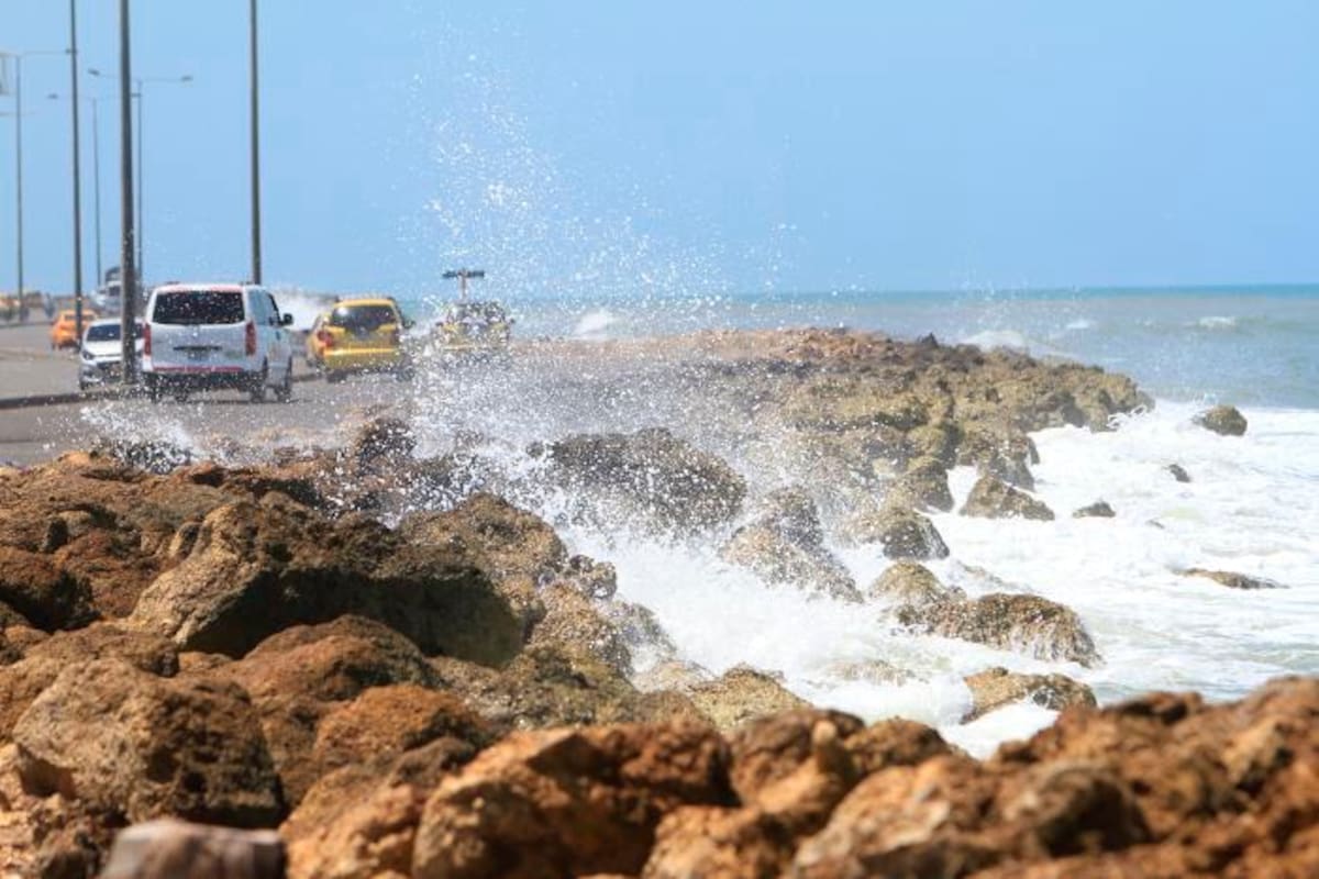 Onda tropical generará fuertes vientos en el Caribe colombiano