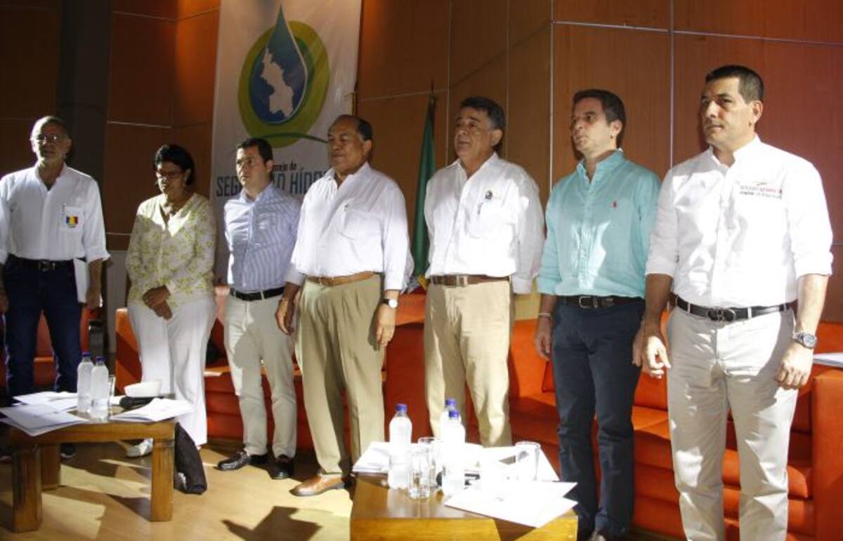 El Primer Consejo de Seguridad Hídrica se cumplió en el auditorio Fortunato Chadid de la Gobernación de Sucre. MANUEL SANTIAGO pérez/ el universal.