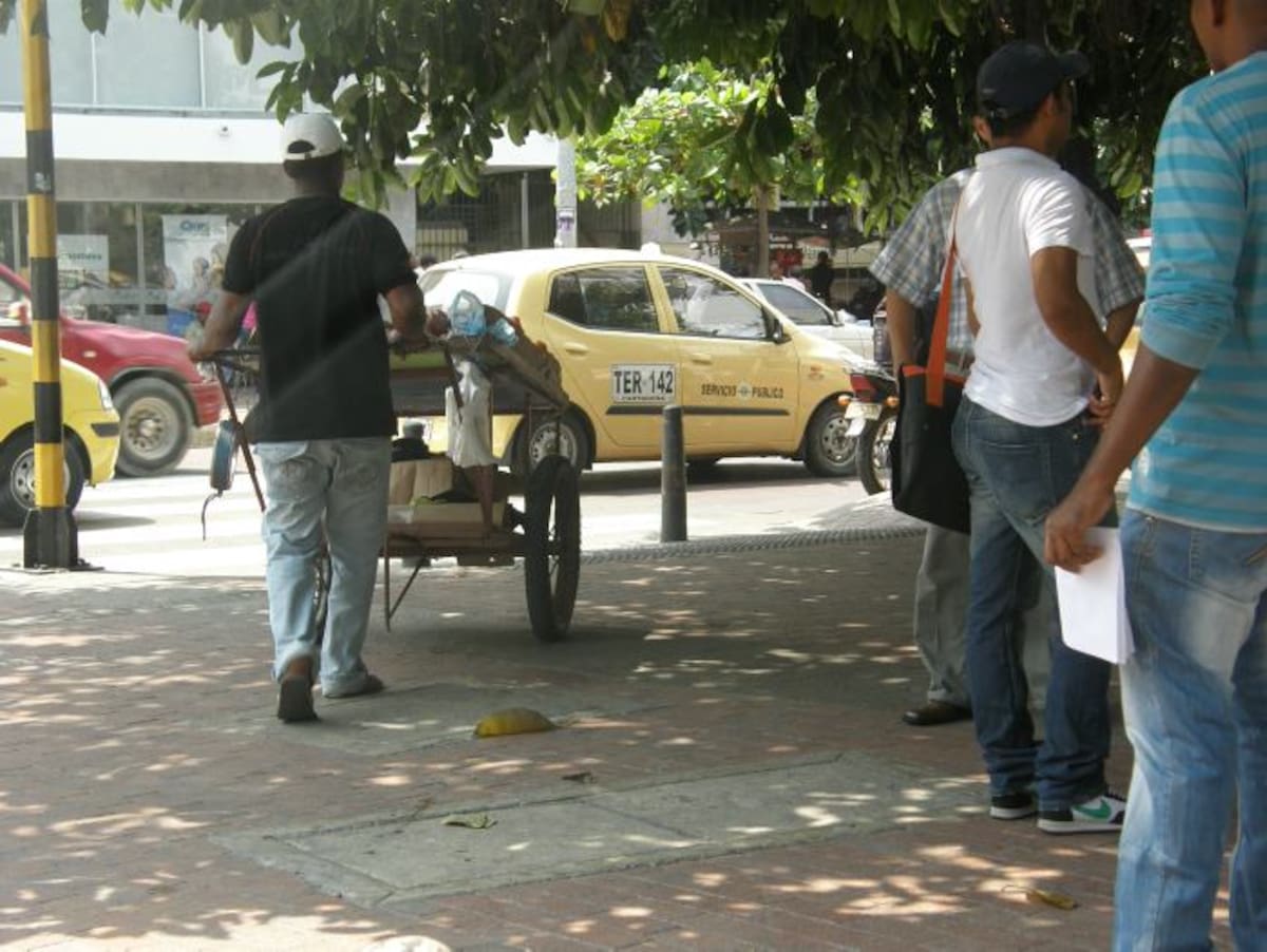 No hay sitios vedados para los carretilleros. ELUNIVERSAL.COM.CO