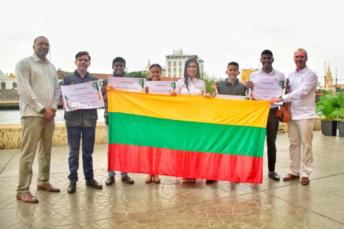 Cinco jóvenes músicos de Bolívar, becados a Louisiana