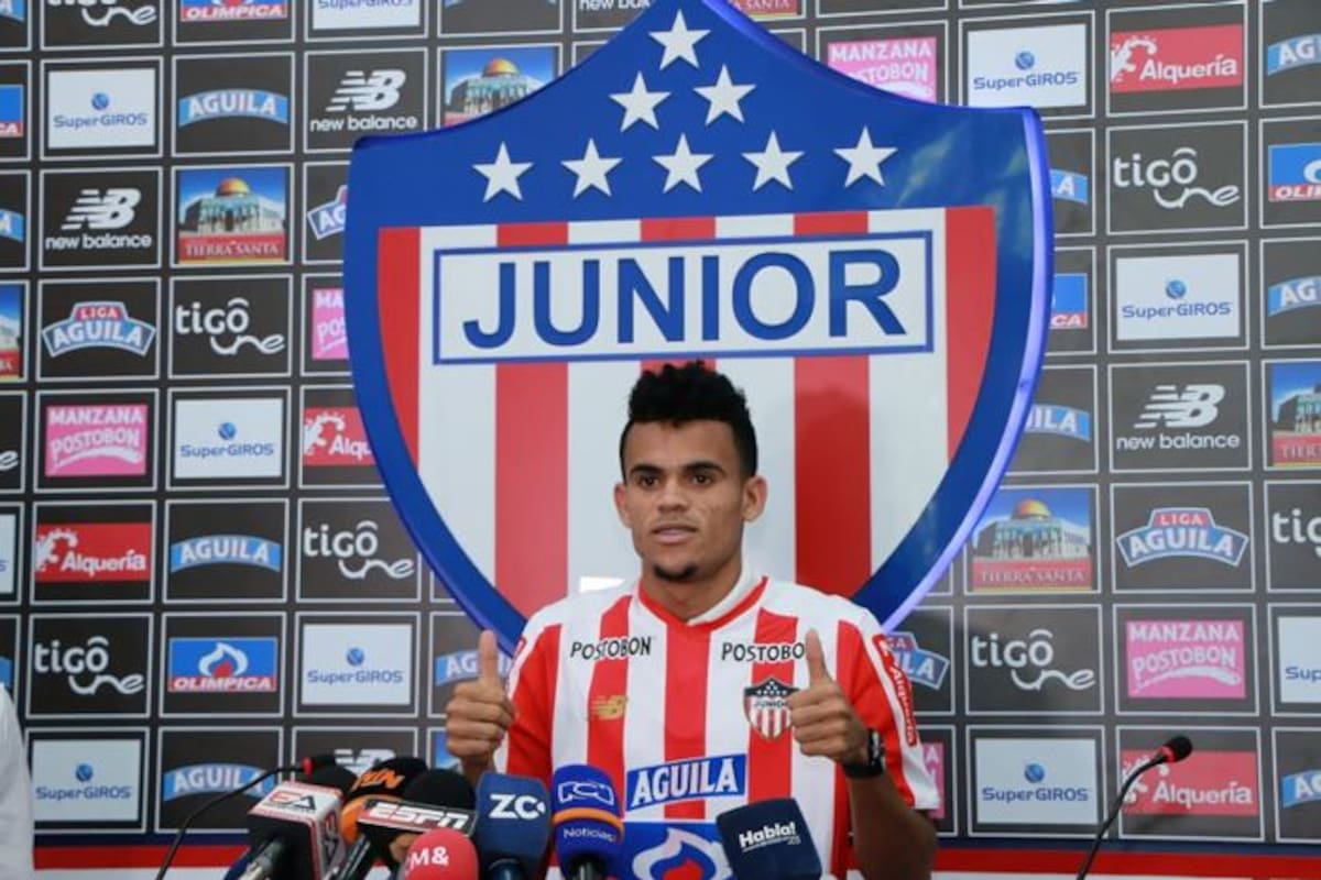 Luis Díaz seguirá en Junior y portará el número 10