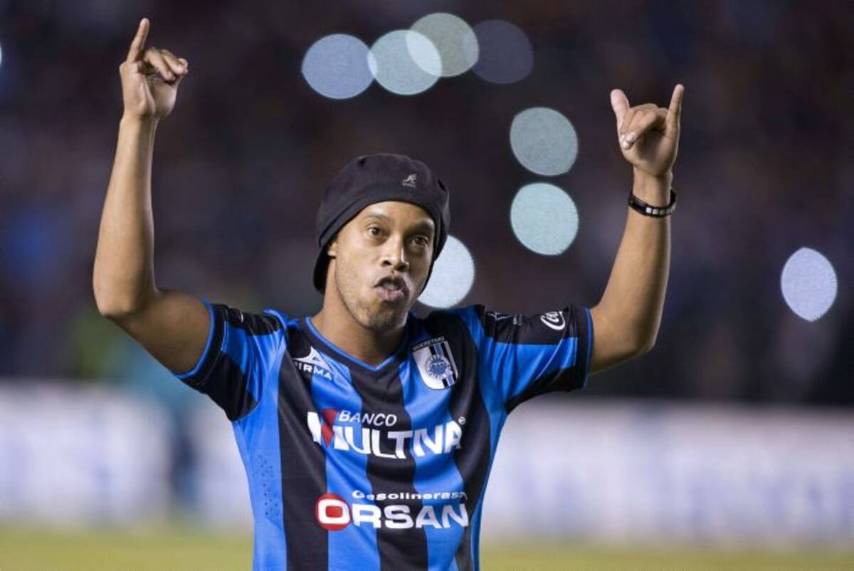 Ronaldinho. AFP VICTOR STRAFFON