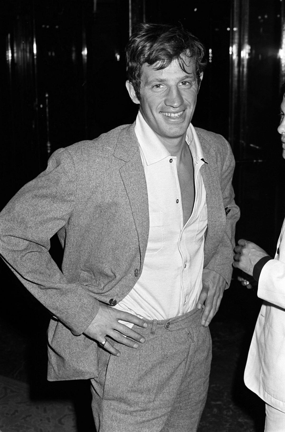 Jean Paul Belmondo, en el rodaje de la película “Una bella mañana de verano” (España, 1964).