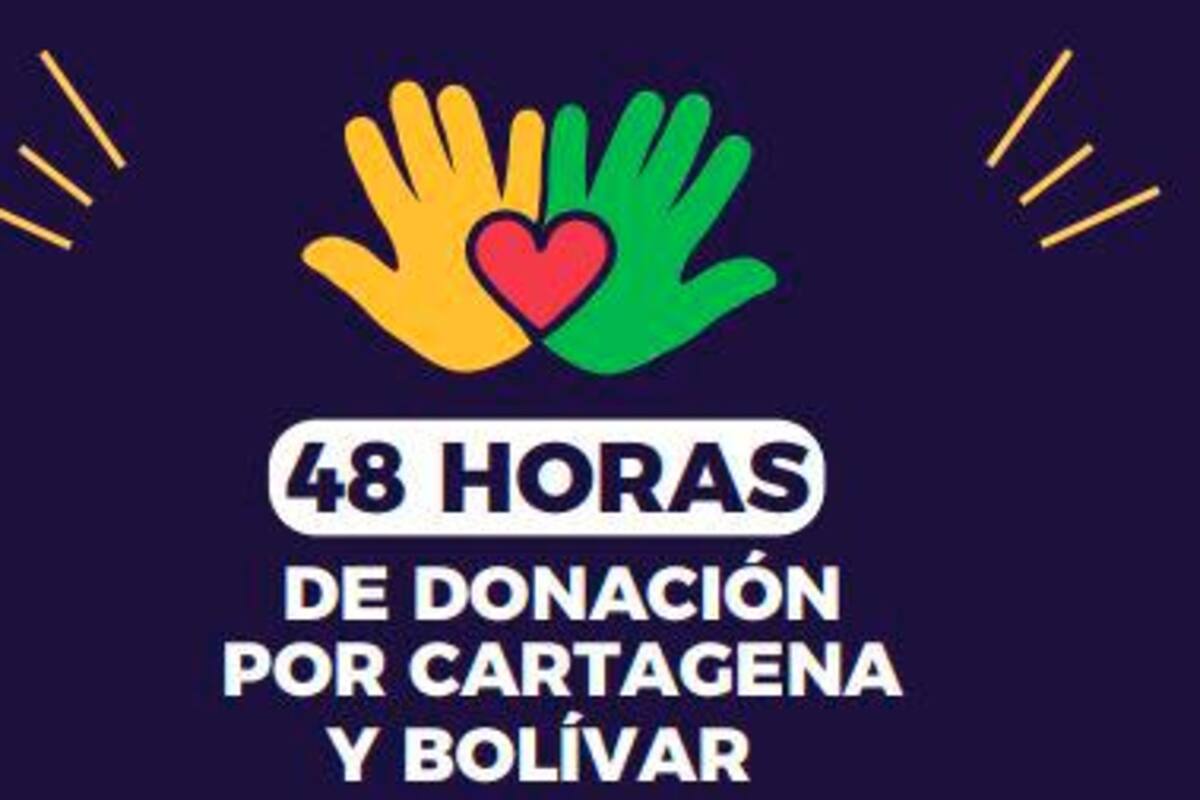 Todo listo para la gran Donatón de 48 horas por Cartagena y Bolívar