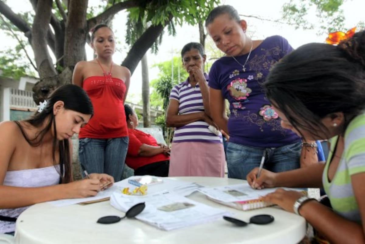 La mayoría de casos de posible ‘trasteo de votos’ o trashumancia electoral se realizaron entre el 16 y el 22 de mayo, cuando realizó la inscripción directamente en los puestos de votación. AROLDO MESTRE