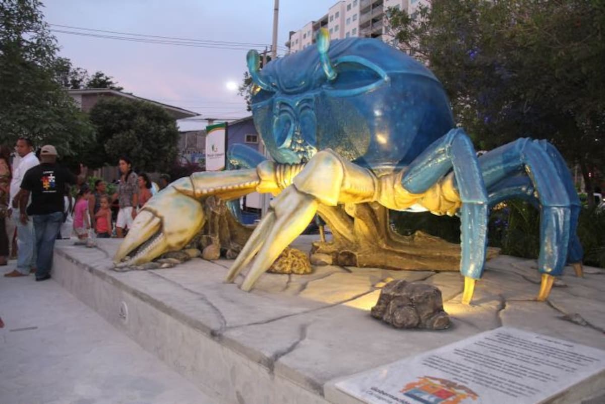 Parque del Cangrejo Azul, en Crespo. //Archivo.