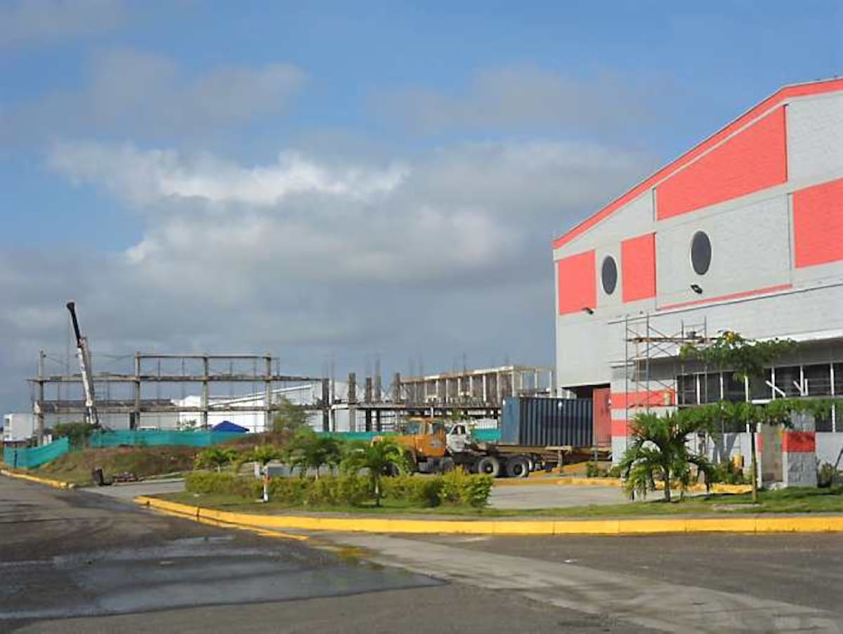 Zona Franca de La Candelaria, en Mamonal. HERMES FIGUEROA A. - EL UNIVERSAL