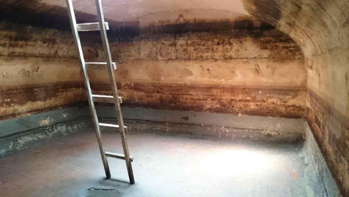 El hallazgo del aljibe implicó cambios en los diseños originales del monumento a Gabo. FOTO: CORTESÍA