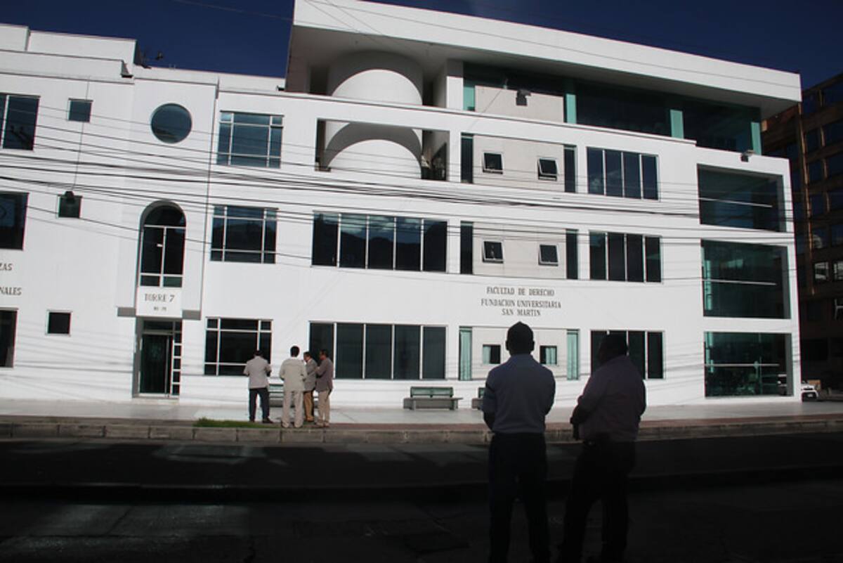 Fundación Universitaria San Martín. COLPRENSA