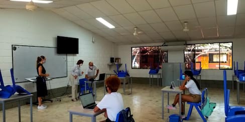 11 colegios privados regresaron a clases presenciales en Cartagena