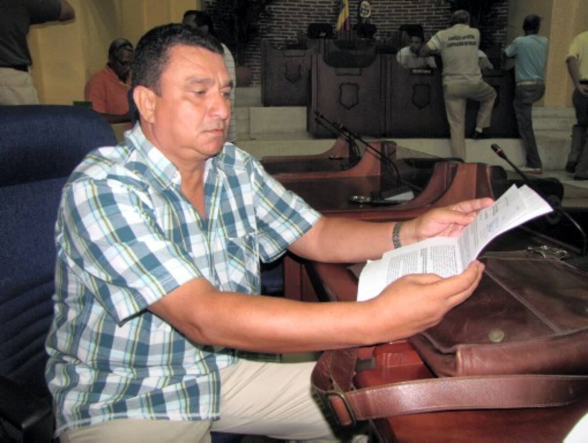 Libardo Díaz desde ya anunció que aspirará a la reelección con el PIN. ELÍAS BARRIOS TOUS