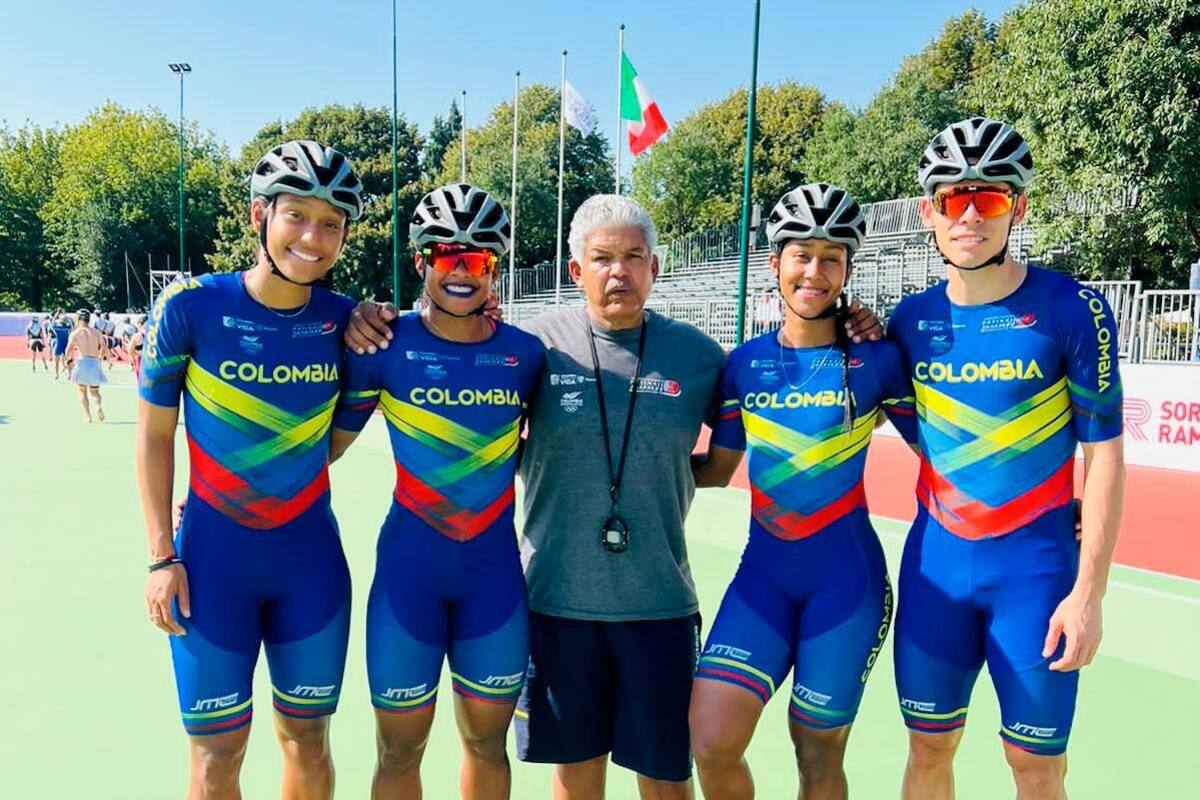 ¡Buena esa!: Bolívar es Colombia en el Mundial de Patinaje de Italia