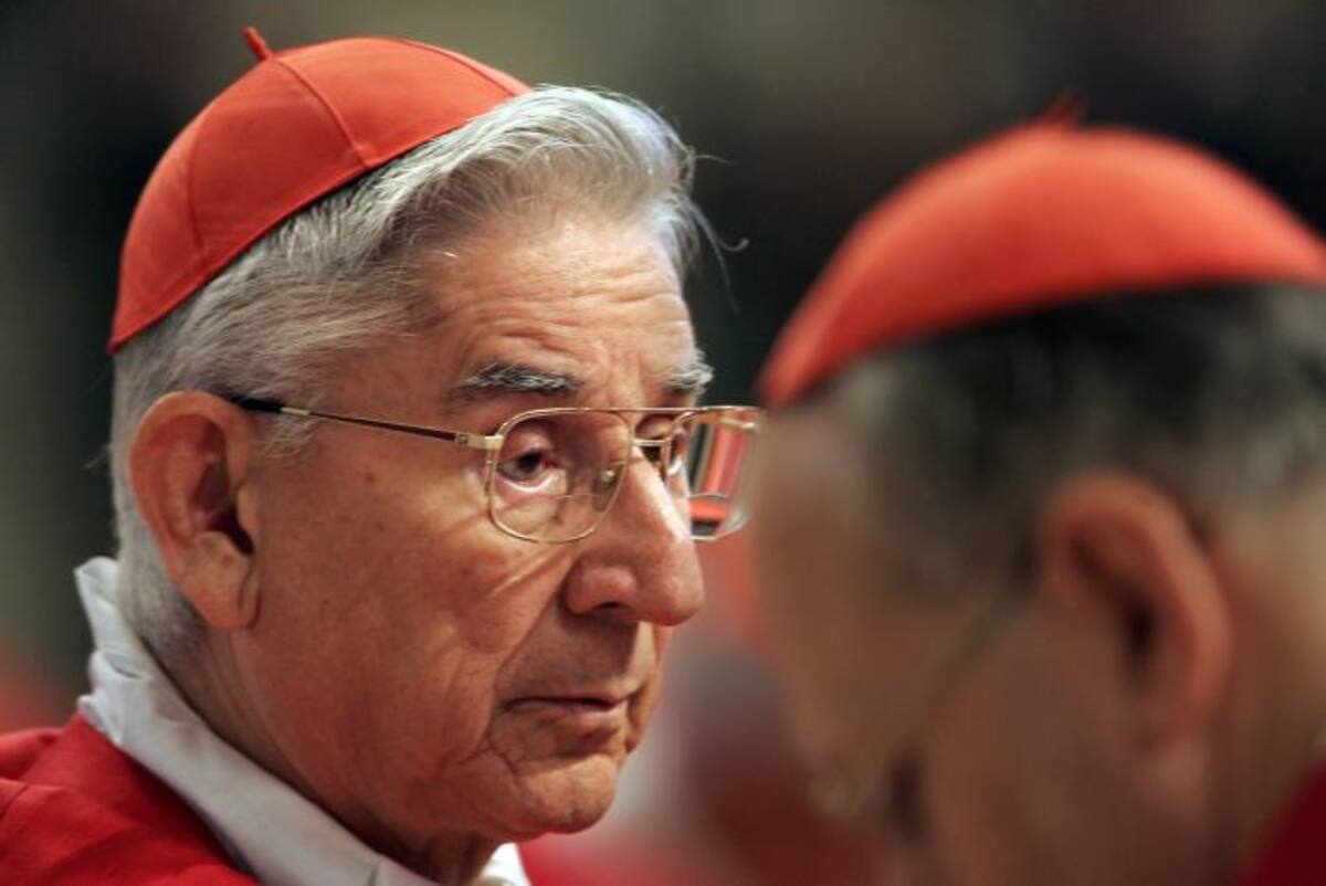 Darío Castrillón Hoyos falleció en Roma durante la madrugada del 17 de mayo a los 88 años. Archivo.