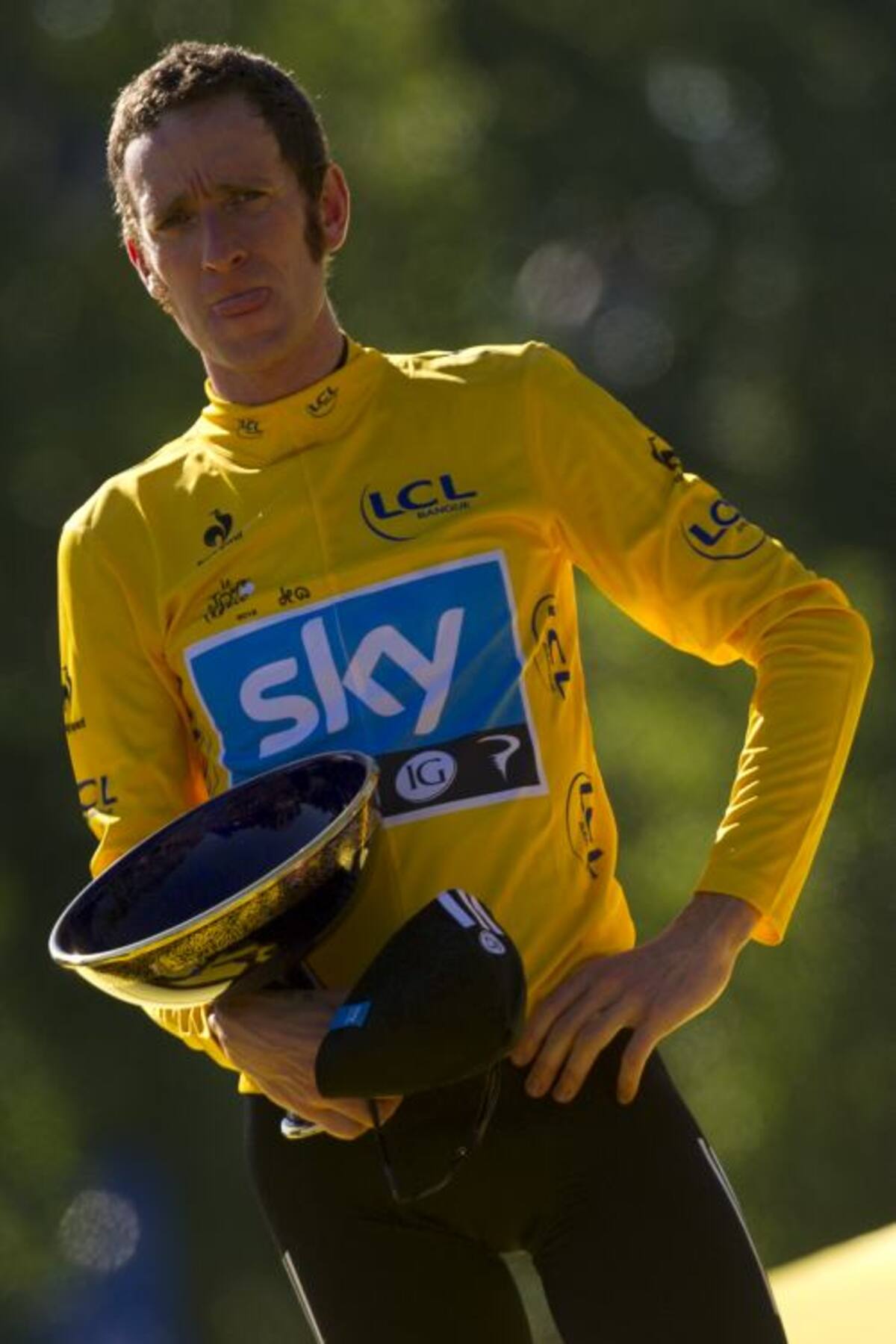 Bradley Wiggins. AFP LIONEL BONAVENTURE