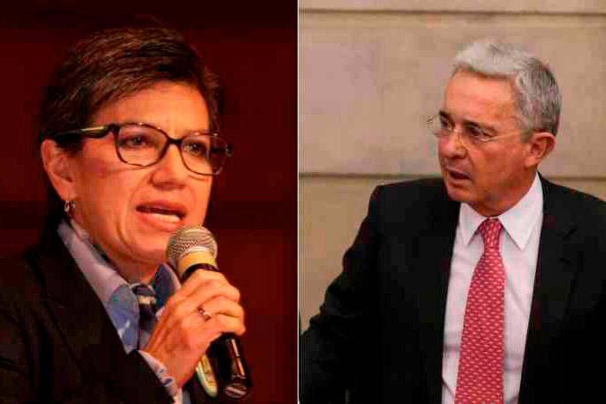 Uribe arrecia contra Claudia López y la relaciona con Mancuso